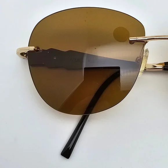 Gold & Wood Donna 01.03 Gold Maple Rimless Sunglasses FRAME ONLY w/ Case 56mm Gold & Wood | Accessories | Gold Wood Donna 03 Gold Maple  main image 4
